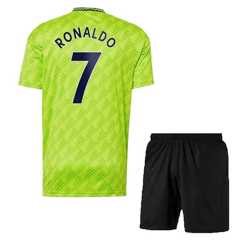 Image of RJM Ronaldo 7 Jersey for (Men,Kids,Boys)(Large 40,Multicolor-019)