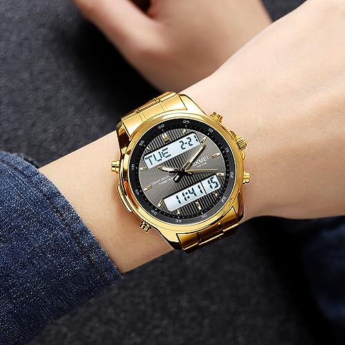Montre numérique et analogique MASTOP double affichage étanche