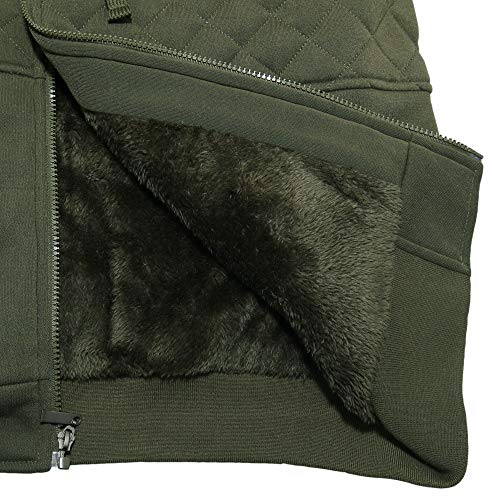 Full-Zip Sherpa-Lined Hoodie Jacket4