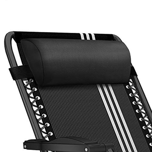 Universal Replacement Pillow headrest for Zero Gravity Chair with Elastic Band, Removable Padded