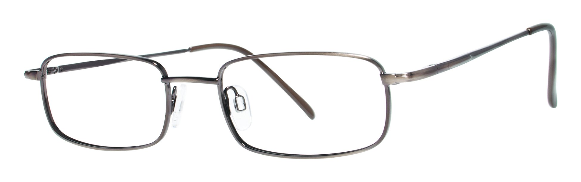 Todd Men's Eyeglasses - Modern Collection Frames - Antique Brown 48-18-140