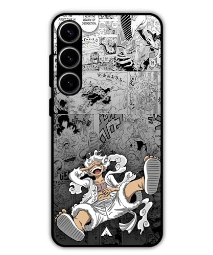 Image of Premium Anime 2 Case for Samsung Galaxy S23 Plus (Glossy Finish) Soft-Touch Metal TPU Back Cover, Shockproof, Designer, Aesthetic Mobile Phone Case