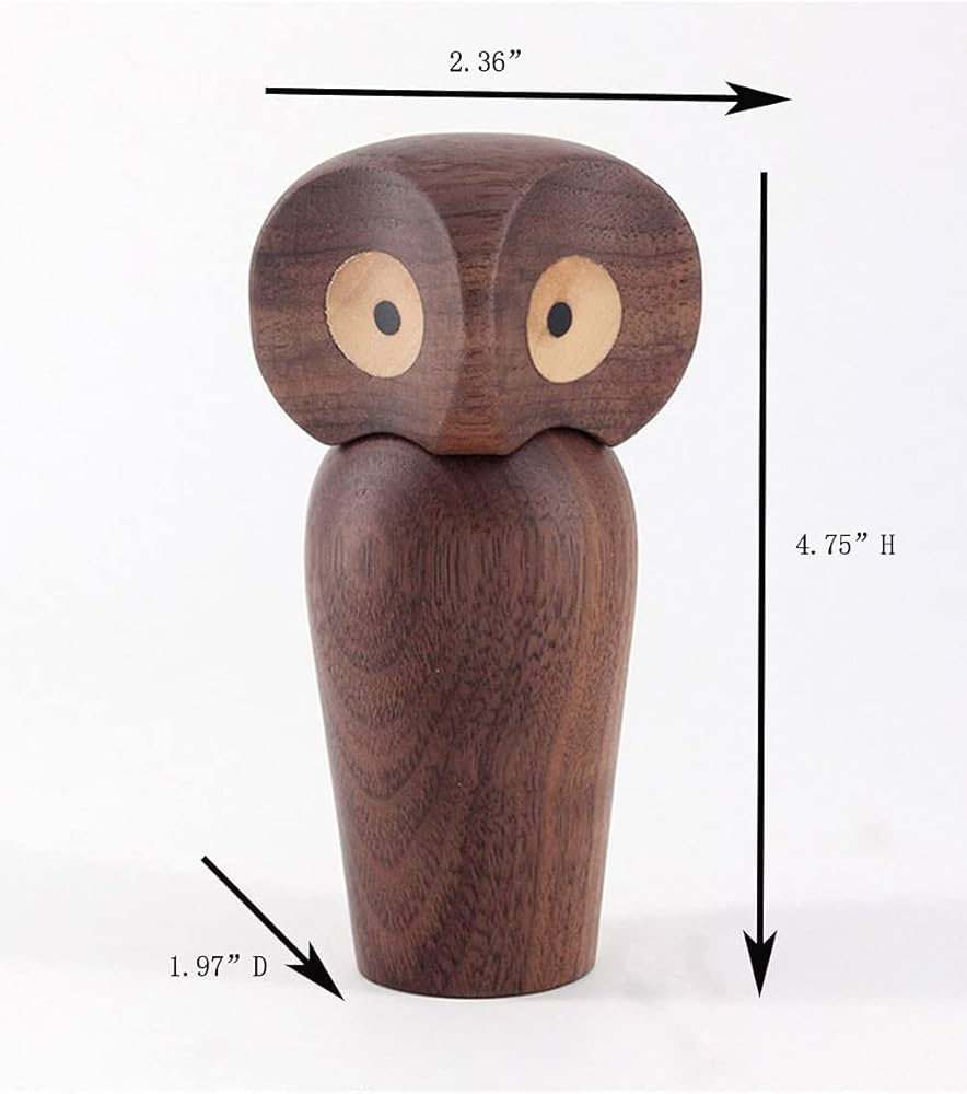 木製フクロウの彫刻 約30cm Amazon.co.jp: ZXBAODAN 木製フクロウ彫刻