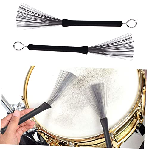 Set de 7 piezas de accesorios para batería con baquetas y cepillos miniatura 6