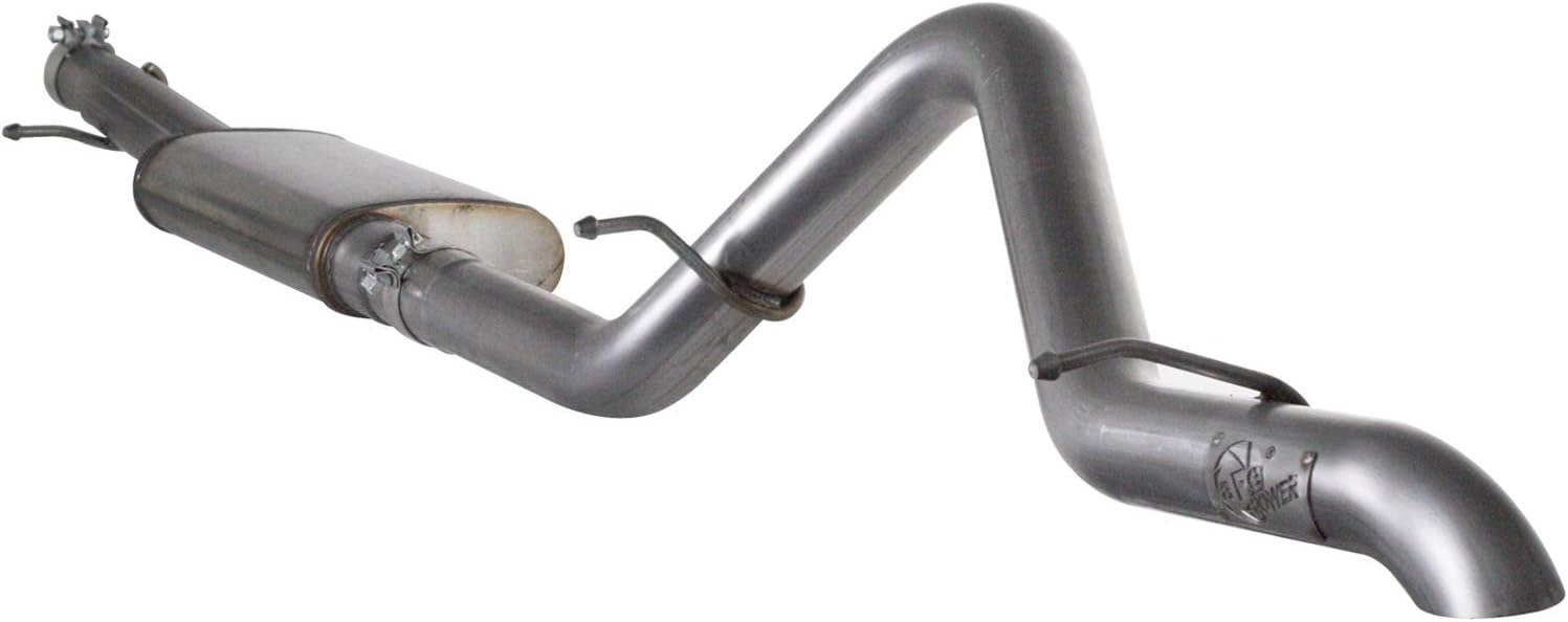 aFe Power 49-46222 Stainless Steel Cat Back Exhaust System fits Jeep Wrangler Includes Muffer