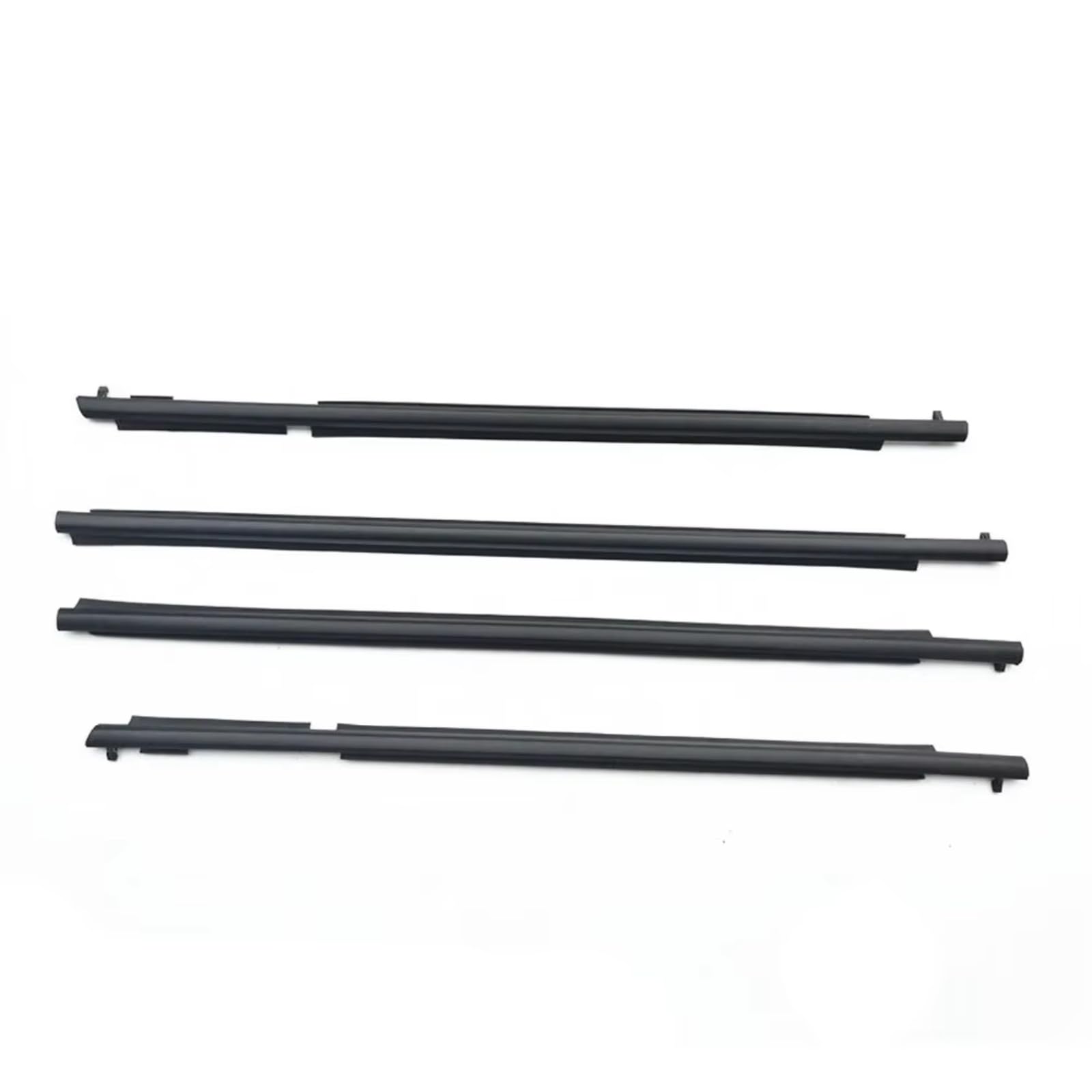 Pbqenxb One Color For Toyota For Land For Cruiser For Prado For Lj150 10-20 Side Doors Moulding Trim Outer Glass Sealing Belts Window Weatherstrips Outer Window Weatherstrip