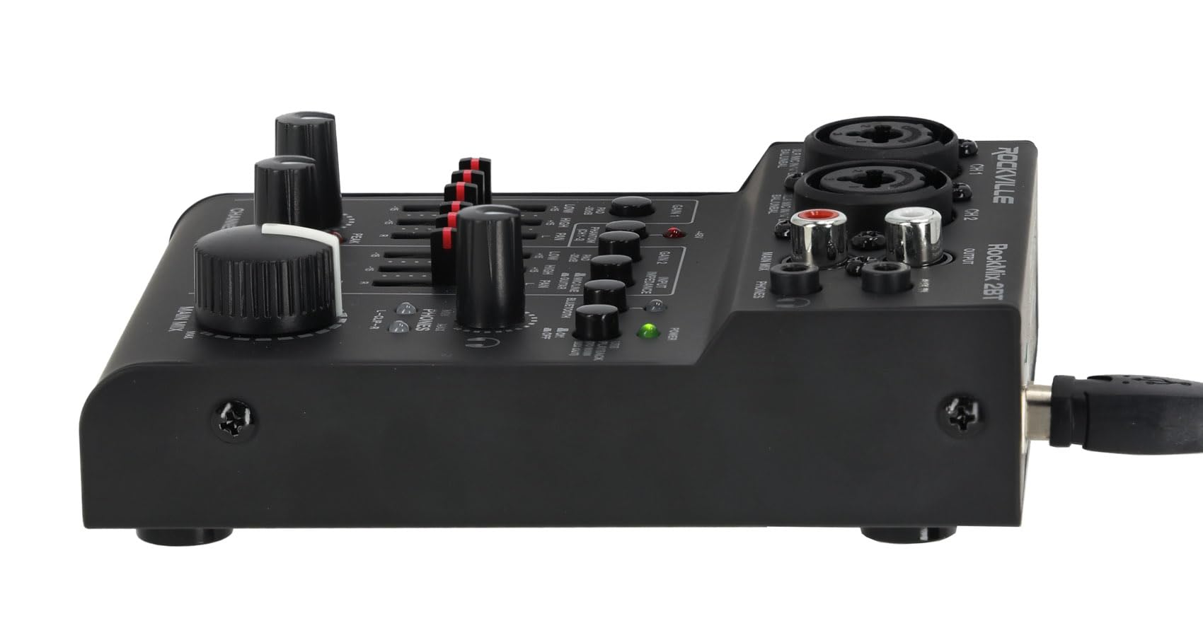 Amazon.com: Rockville RockMix 2BT V2 2-Channel Mixer with 2-Way
