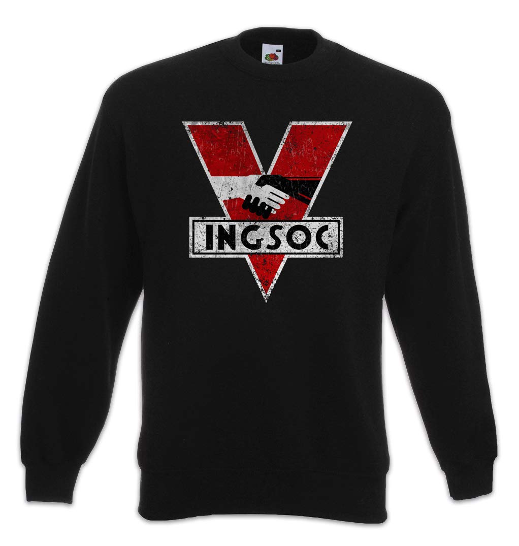 Urban Backwoods 1984 Logo Vintage INGSOC Sweatshirt Pullover