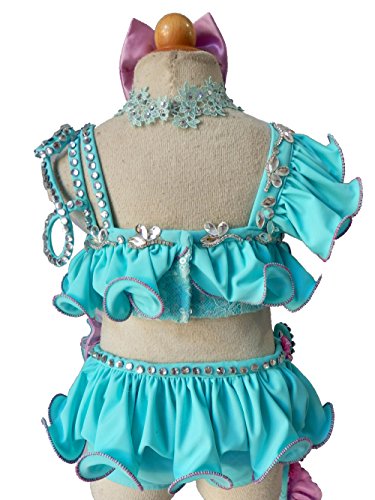 Image of Jenniferwu Two-Pieces Girls Swimsuit Beauty Toddler Swimwear Pageant Bikini Set