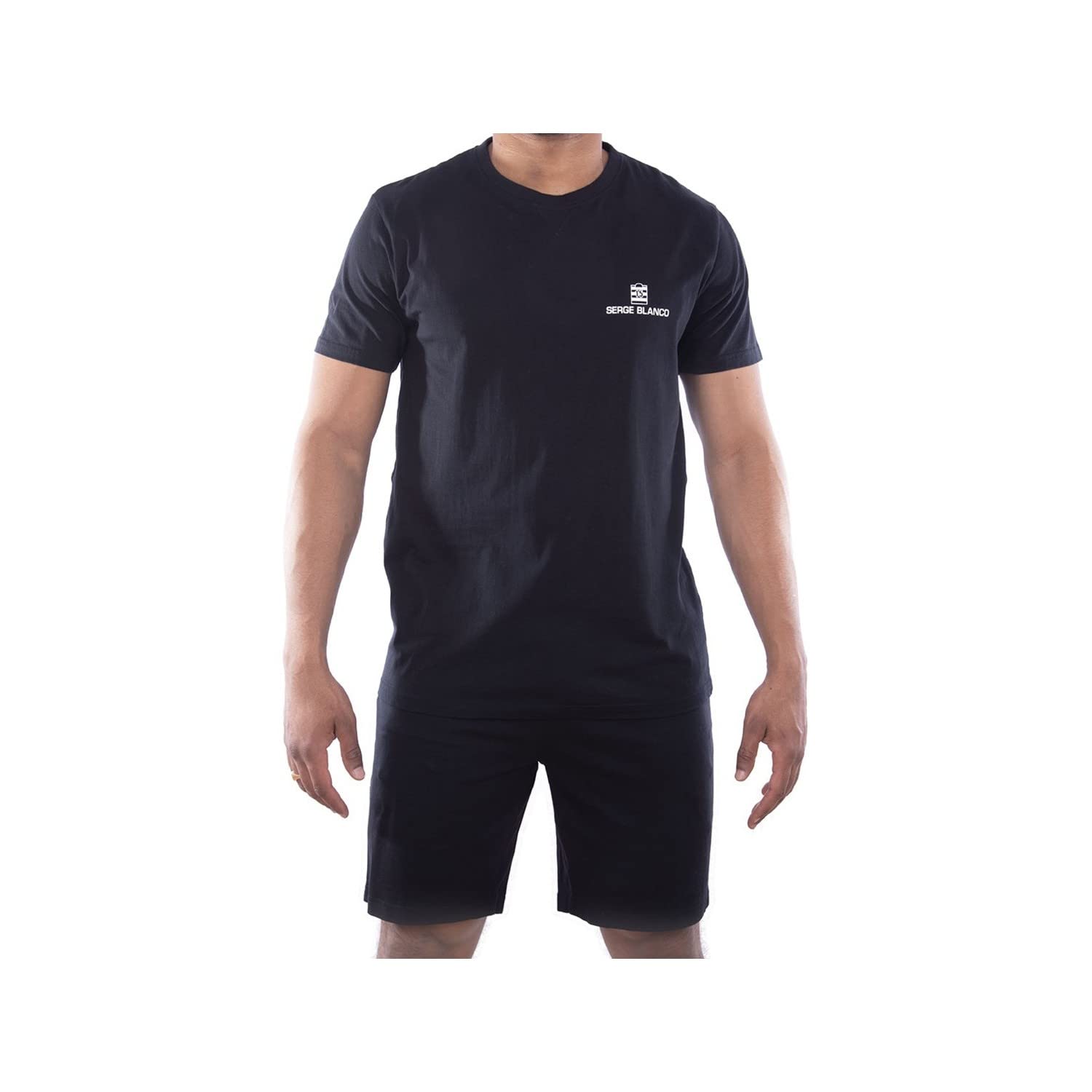 Ensemble de pyjama homme coton doux anti transpiration Serge Blanco