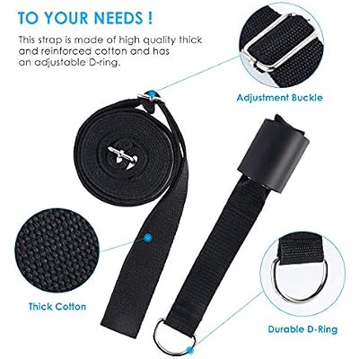 Leg Stretcher, Door Flexibility & Stretching Leg Strap - Great for Ballet Cheer Dance Gymnastics or Any Sport Leg Stretcher Door Flexibility Trainer Premium Stretching Equipment