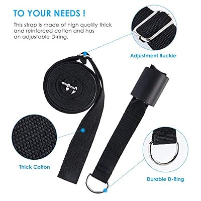 Leg Stretcher, Door Flexibility & Stretching Leg Strap - Great for Ballet Cheer Dance Gymnastics or Any Sport Leg Stretcher Door Flexibility Trainer Premium Stretching Equipment