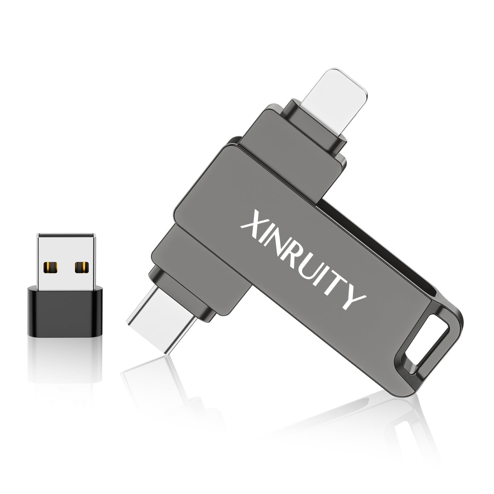 【Asshu】iPhone用互換商品4点 Amazon.co.jp: 【2026新登場 アプリ不要】256GB iphone usbメモリ 3in1