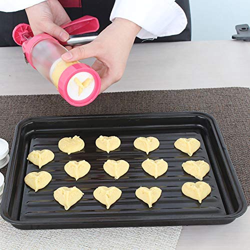 KABB Cookie Press Gun Kit, Red - Thumbnail 5