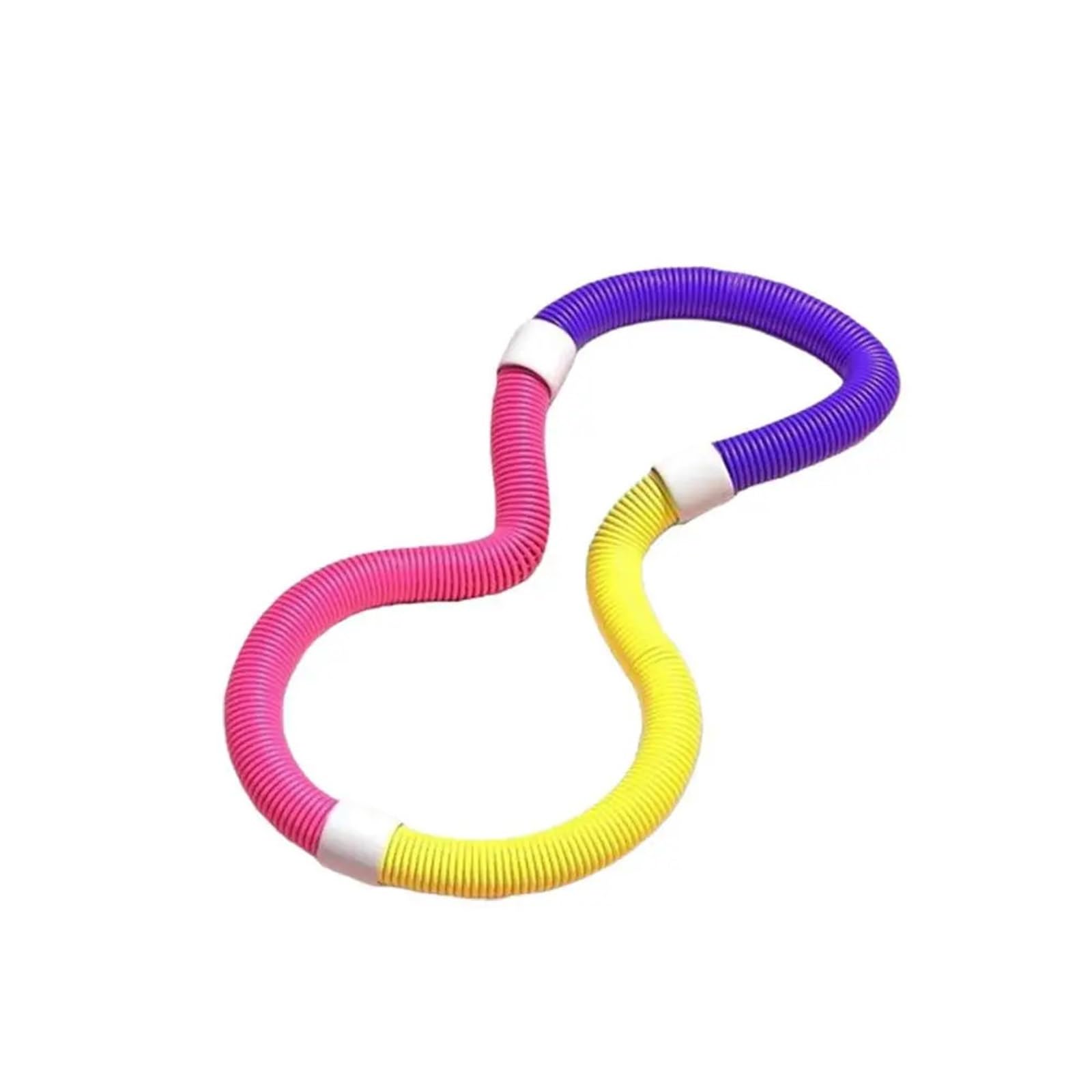 Hula Hoop Aro recortador de Cintura Mejorado for pérdida de Peso, círculo de Ejercicio Abdominal portátil Plegable Desmontable for Fitness, Primavera