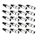 ITSROCK XLR Connector, 20 Pack XLR 3 Pin Male/Female Mic Snake Plug Microphone Cable Connector