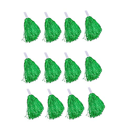 Windy City Novelties - 12 Pack - Pom Poms (Green)