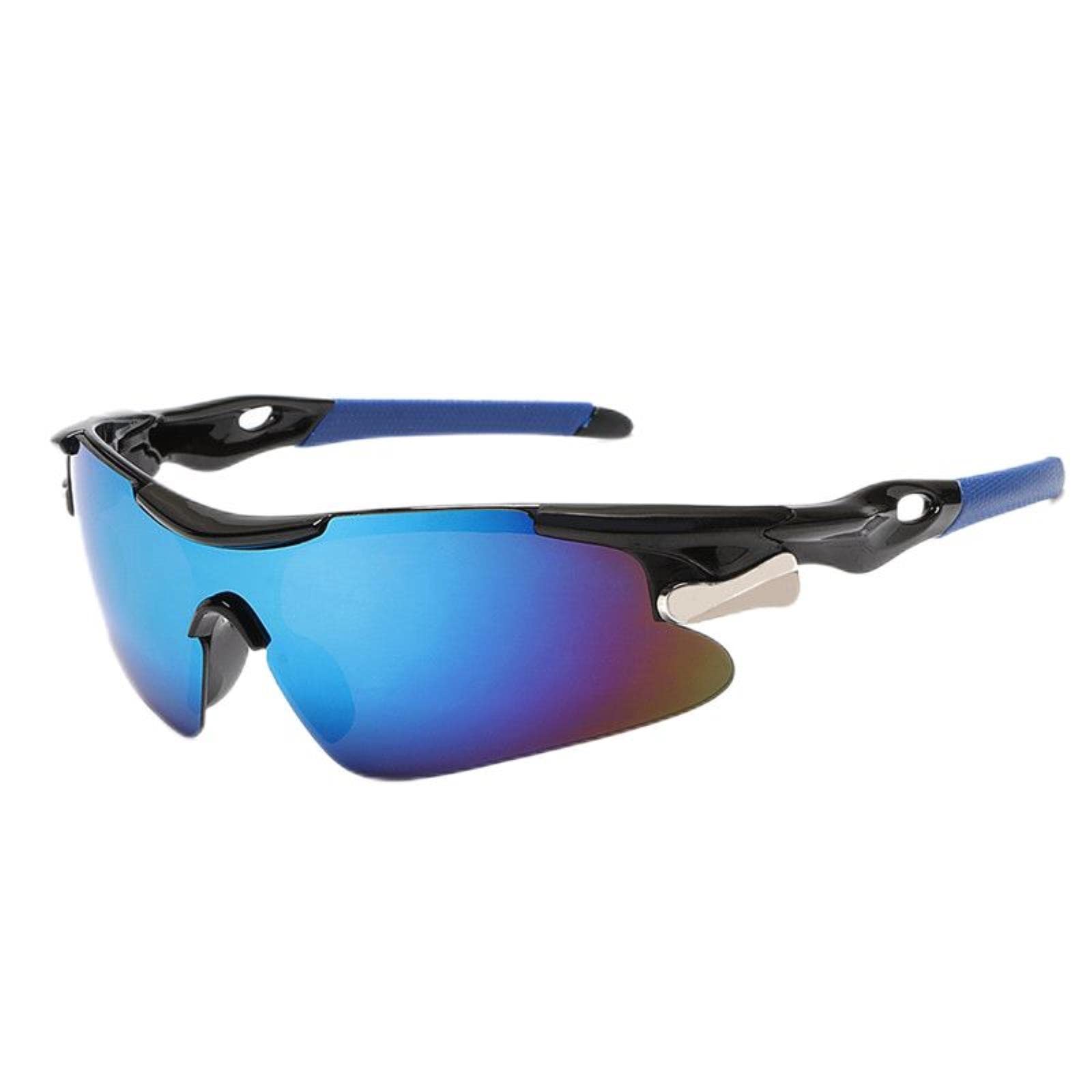 Sport Uomo Occhiali da Sole Occhiali da Bici da Strada Occhiali da Ciclismo da Montagna Occhiali da Equitazione Occhiali da Sole da Bici-Rosso Giallo