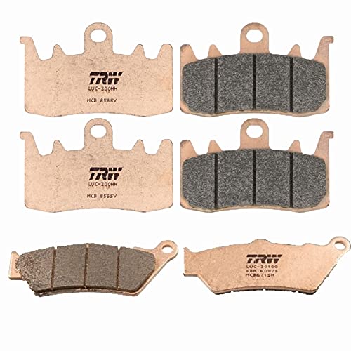 3X TRW Bremsbeläge vorne+hinten MCB856SV MCB671SH passend für BMW R1200GS 2013-2018