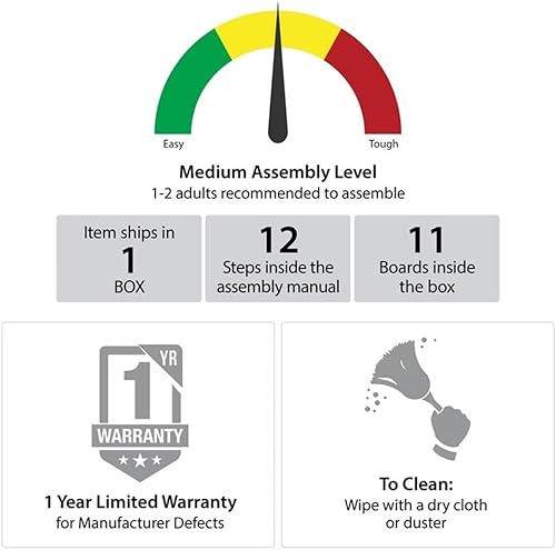 Miniatura 7 de Mesita de noche para dormitorio, mesita de noche con cajón de almacenamiento en roble marrón