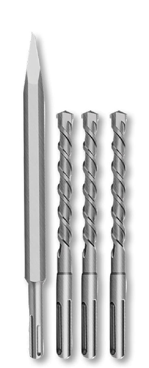 Ingco CRHLI2201 Martillo con Batería de Litio, 20V, 4Ah, 2 Piezas