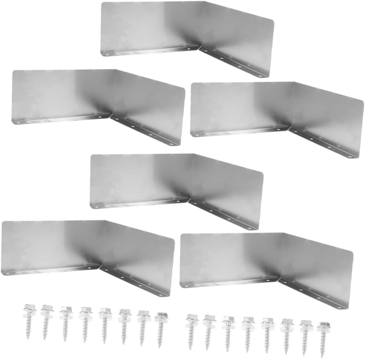 POPETPOP 1Set Rain Diverter Gutter Guards Roof Corner Splash Guard for Gutters Easy Installation Design for Rainwater Protection