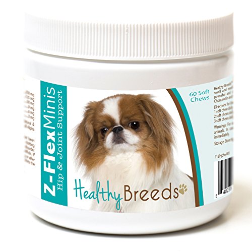 Healthy Breeds Japanese Chin Z-Flex Minis Hip and Joint Support Soft Chews 60 Count