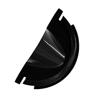 Vista 2 de HDBUBALUS Funda primaria de motocicleta Embudo de llenado de aceite primario para Harley Touring Trike modelos 2006-2017 Dyna 2007-2018 Softail Negro