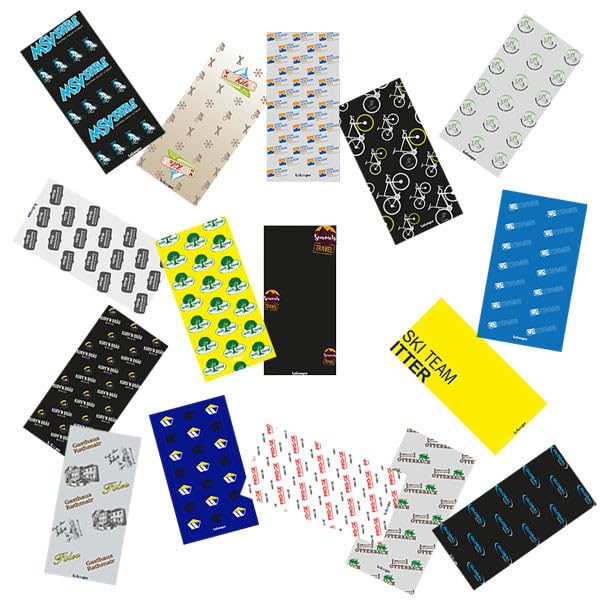 Multifunktionstuch Schlauchschal Halstuch Bandana laloop | individuell bedruckt | Mundschutz, Stirnband, Schal, Tuch etc.