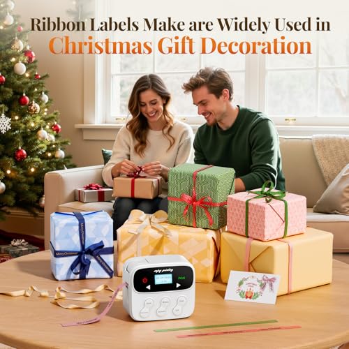 image for Phomemo Ribbon Label Printer, Kitchen Magnetic Label Maker Machine wit