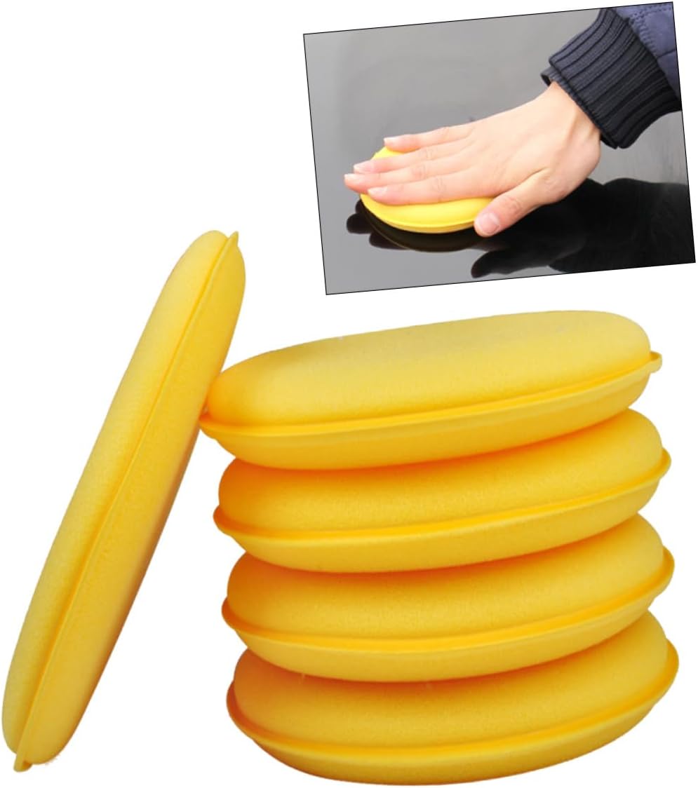 SUPVOX 10pcs Car Wash Sponges High Density Cleaning Pads for Auto Reusable Absorbent Scrubber Tool for Car Paint Multipurpose Washing
