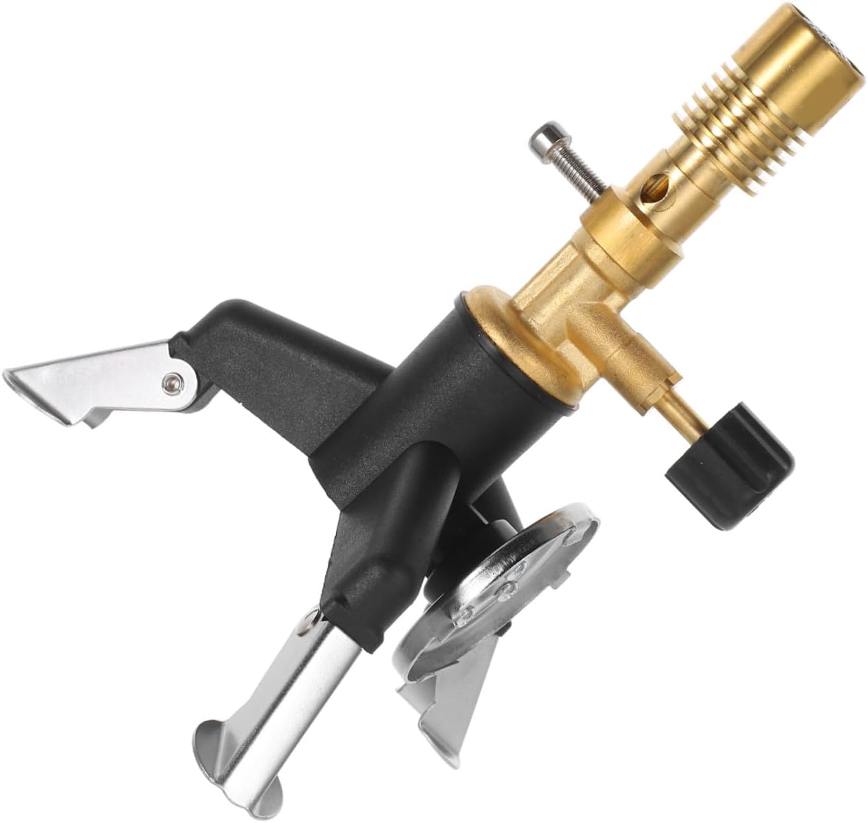 Portable Brass Bunsen Burner Multifunctional Laboratory Gas Torch for Camping Experiments Lightweight High Heat Dissipation for Professionals Hobbyists