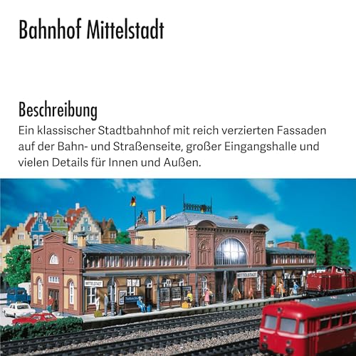 Faller 110115 H0 Bahnhof Mittelstadt, Verschieden