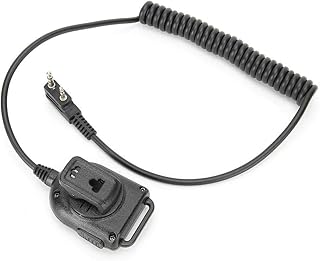 Goshyda Walkie Talkie Handheld Speaker Mic Two-Way Radio Walkie Talkie Accessories 360° clip, sturdy and durable for Walkie talkie replacement parts