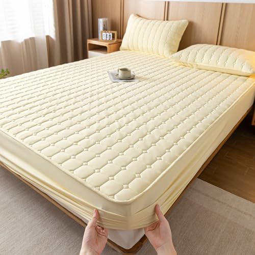 ボックスシーツ 50x75cm,寝具キルティン-マットレスプロテクターアンダーベッド