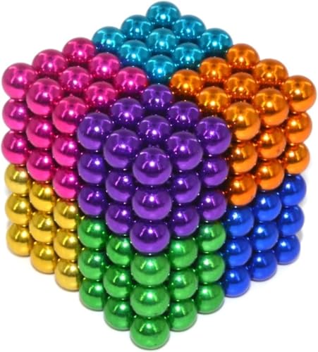 Luckynono Más de 210 rompecabezas de montaje y desenredado de cuentas magnéticas