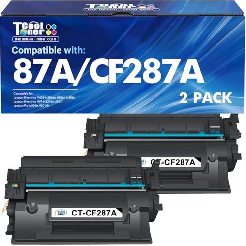 Toner noir CF287A 87A à haute fluidité pour HP Enterprise M506dn et M527fn