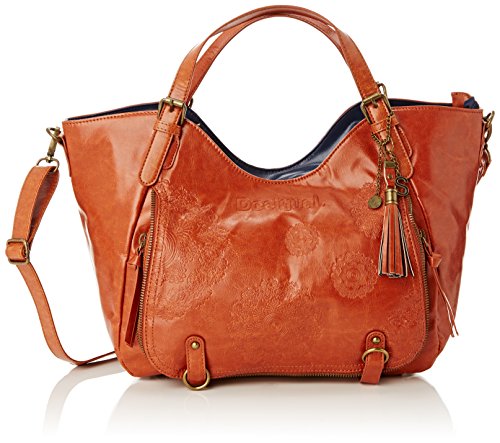 Desigual Rotterdam Neograb, Sac porté épaule - Marron (8040 Cobrizo), Taille Unique