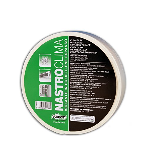 Facot Chemicals CLIMA0050 Nastro Clima Rotoli, Bianco