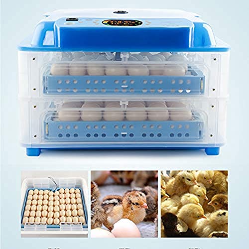 cvhtroe Egg Incubator 128 Digitale Eier Automatischer Geflügelschlüpfer Temperatur Luftfeuchtigkeit C Steuerung Hühner… – Bild 8