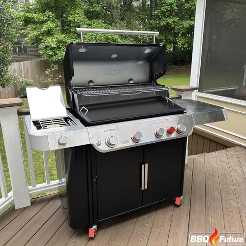 Image of Full Size Griddle Insert for Weber Genesis II 400 Series Gas Grills