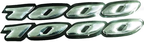 Adhesivo adhesivo con logotipo 3D plateado, brillante, compatible con Suzuki GSXR 1000 CBR RR MTS S2R S1000 Hornet Sport VTR CBF Z1000 DL1000 TL1000