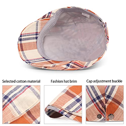 DORRISO Berretto Uomo Vintage Baschi Scozzesi