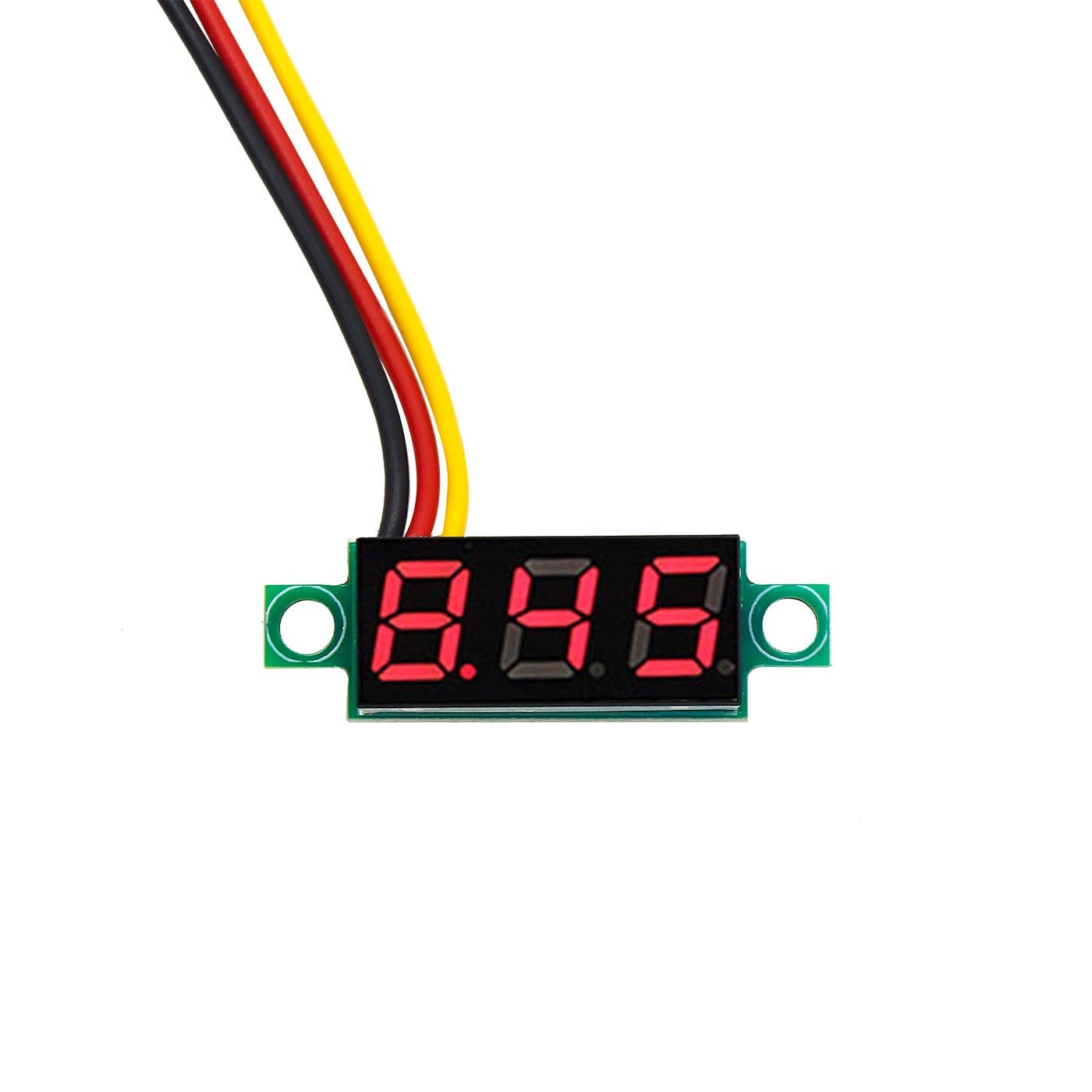 GoBagee® 0.28 Inch Red DIsplay 0v-100v Three wired Mini Digital DC Voltmeter Voltage Tester Voltmeter (pack of 1) (B0BWY6JR4K) Amazon Price History, Amazon Price Tracker