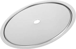 Happyyami Induction Cooktop Lid Stainless Steel Ring Gas Stove Heat Diffuser Electric Stove Top Protector Hotpot Sinking Ring for Cooktop