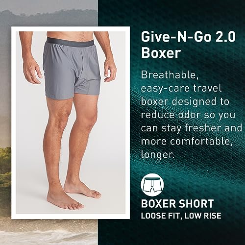 Exofficio Men's Give-N-Go 2.0 Boxer 2 Pack2