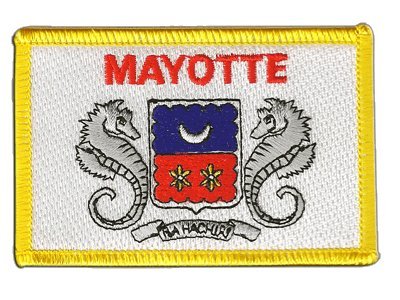 Flag Chechnya Drapeau Tchétchénie Ecusson Brodé Patche Thermocollant Patch