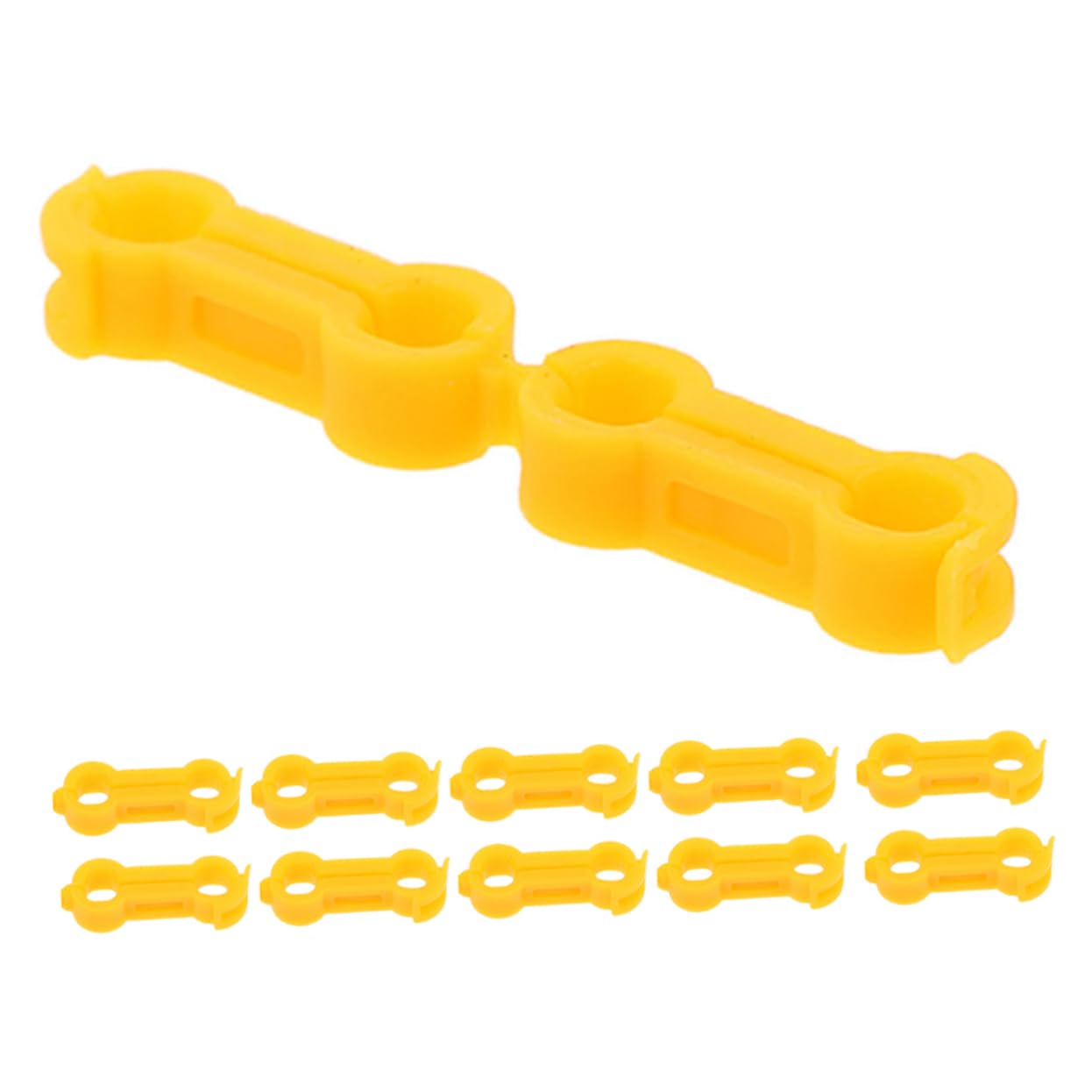 UPKOCH 12pcs Baby Chick Splay Leg Hobble Brace Chicken Leg Tie Chicks Splay Leg Bands Parrot Foot Corrector for Quails Ducks