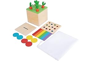 Montessori Carrot Toy for Toddlers: Fun, Educational, Engaging