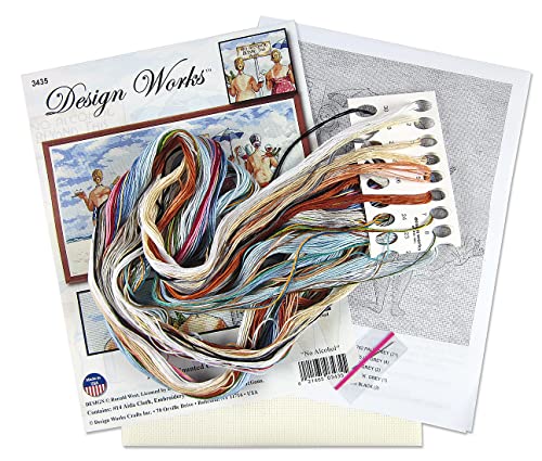 Image of No Alcohol Counted Cross Stitch Kit